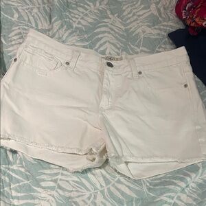 Lucky Brand Women's White Jean Shorts